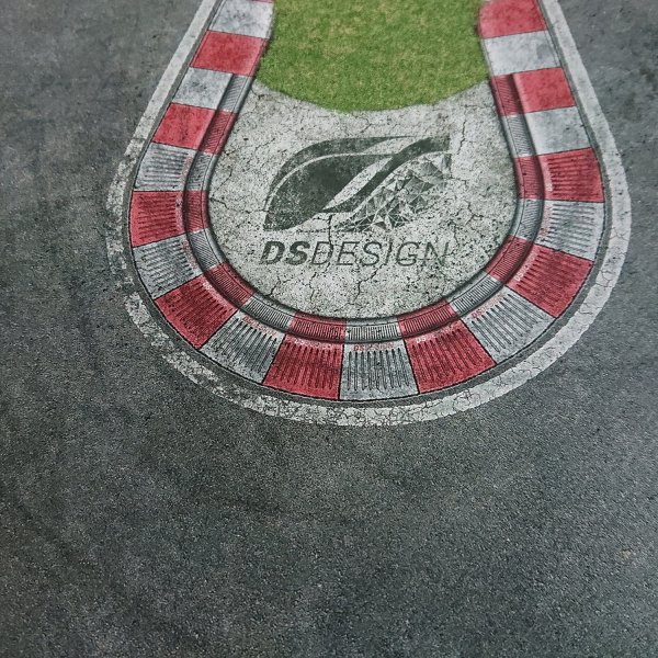 Streckendetail – In der DS-Design Kurve