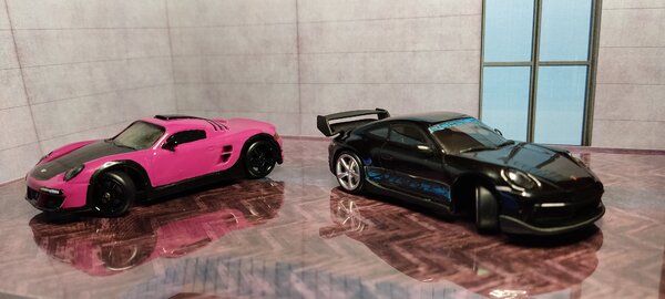 Porsche 911 RS und RUF CTR³