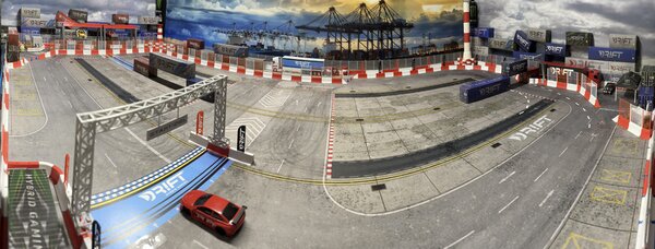 Hafen DOG Strecke mit DOG 2023 - Season 3 - Lauf 2 „Container Style“ Aufbau