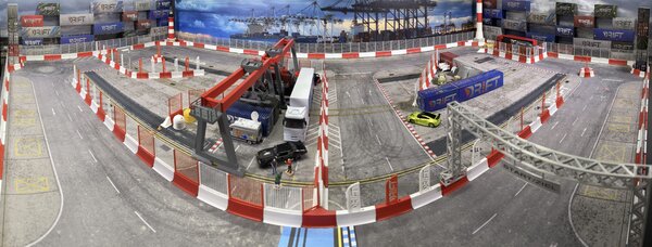 Hafen DOG Strecke mit DOG 2024 - Season 1 - Lauf 1 „24“ Aufbau