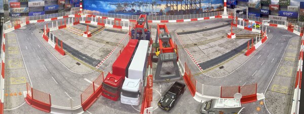 Hafen DOG Strecke mit DOG 2024 - Season 2 - Lauf 2 „Skill Test“ Aufbau