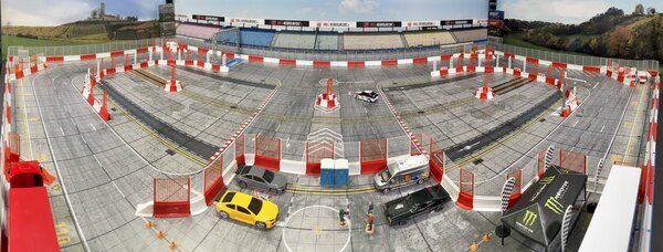 Kraichgau Motodrom Burg Ravensburg: „Stadion Race“ Aufbau - DOG 2025 - Season 1 - Lauf 3