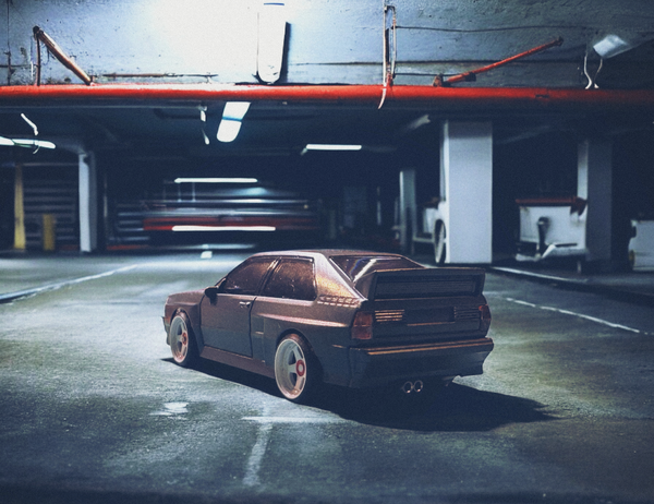 AUDI QUATTRO ”Dick Grey‘ce“